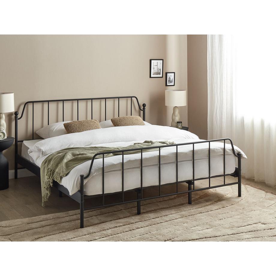 Beliani Letto en Ferro Retrò MAURESSAC  