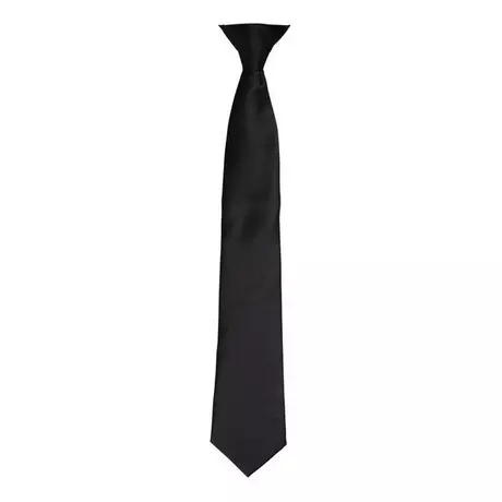 PREMIER Cravate à clipser  Noir
