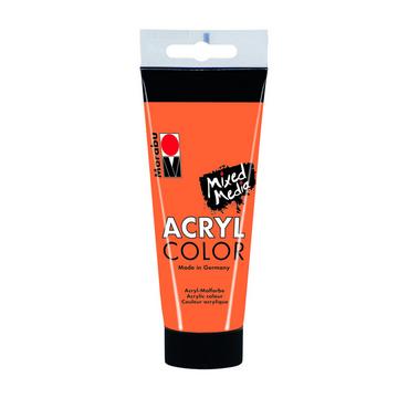 Marabu Acryl Color 013 100 ml Acrylfarbe Orange Röhre