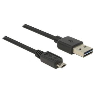 DeLock  83851 câble USB 3 m USB 2.0 USB A Micro-USB B Noir 