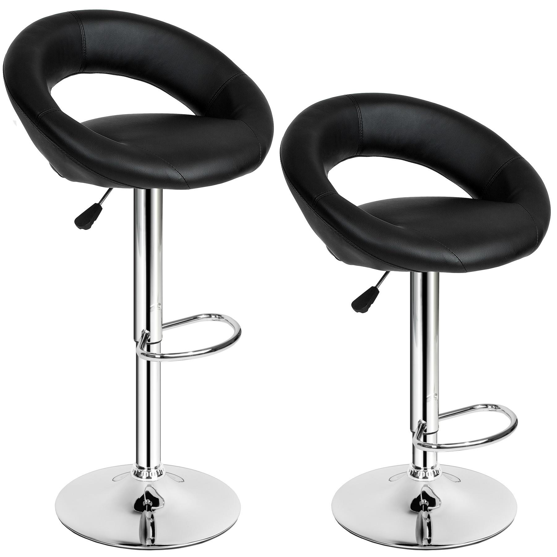 Tectake Lot de 2 tabourets de bar CHRISTIAN  