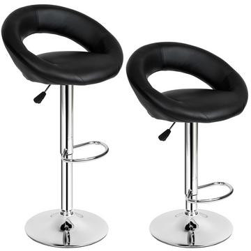 Lot de 2 tabourets de bar CHRISTIAN