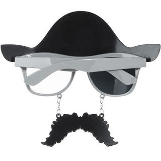 Tectake  Lunettes fantaisie de pirate avec moustache 