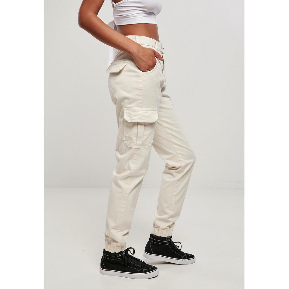 URBAN CLASSICS Pantalon Cargo Taille Haute  