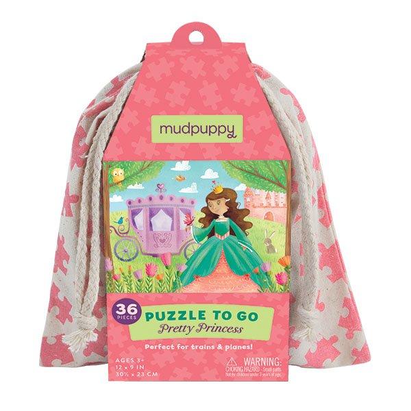 mudpuppy  Puzzle im Sack, Hübsche Prinzessin, Mudpuppy 