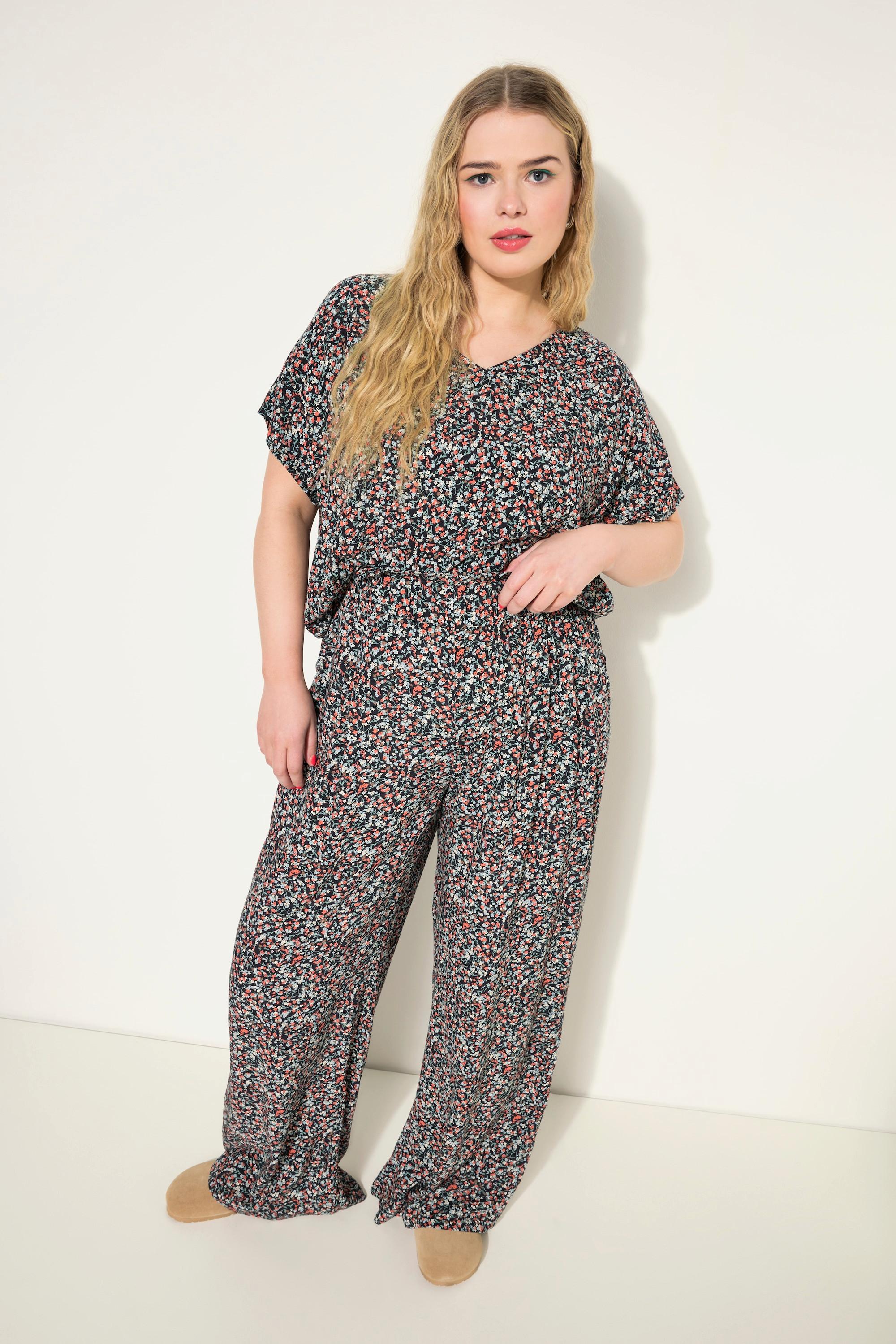 Studio Untold  Blouse oversized avec imprimé floral et encolure en V 