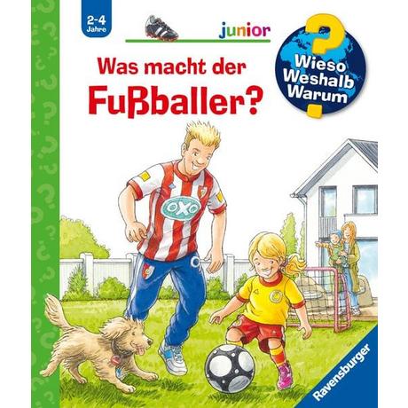 Wieso? Weshalb? Warum? Was macht der Fußballer (Nr.68) Nieländer, Peter; Nieländer, Peter (Illustrationen) Copertina rigida 