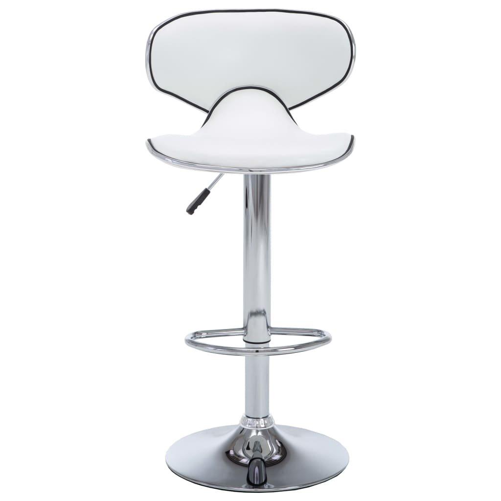 VidaXL Tabouret de bar cuir artificiel  