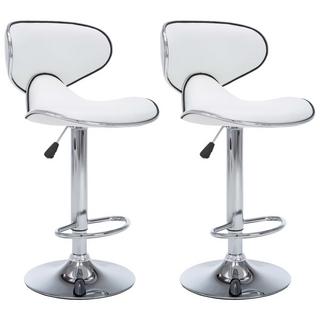 VidaXL Tabouret de bar cuir artificiel  