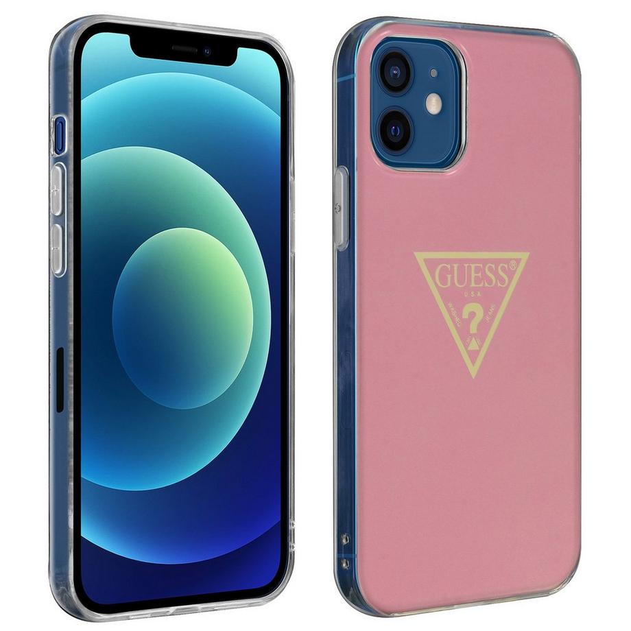Guess Metallic Hülle iPhone 12 Mini
