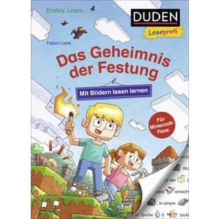 Duden Leseprofi - Mit Bildern lesen lernen: Das Geheimnis der Festung Lenk, Fabian; Rupp, Dominik (Illustrationen) Gebundene Ausgabe 