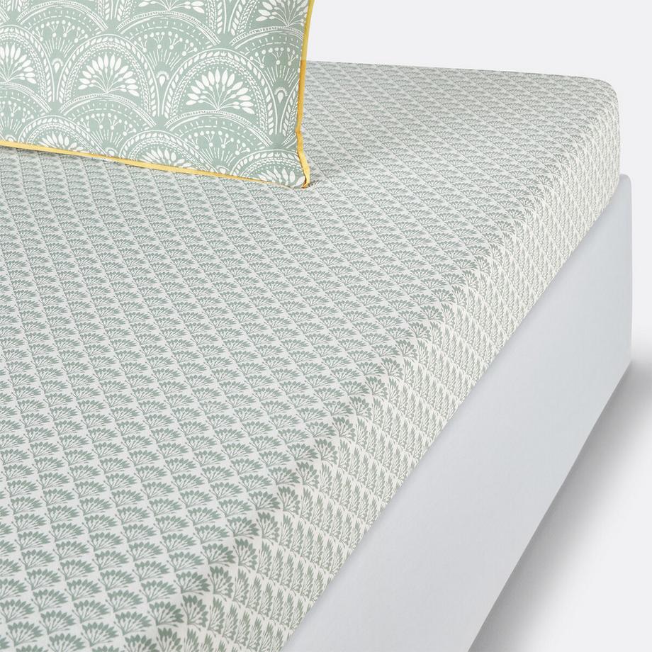 Fixleintuch Jaipur (grün)