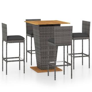 VidaXL Bar-set poly-rattan  