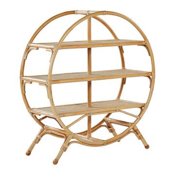Regal mit 3 Ebenen aus Rattan Boho TUVALU II