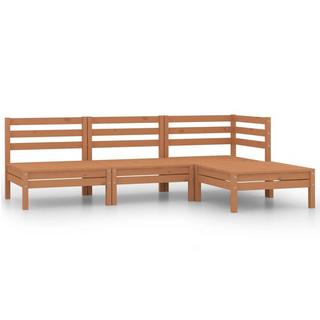 VidaXL Ensemble de meubles de jardin bois de pin  