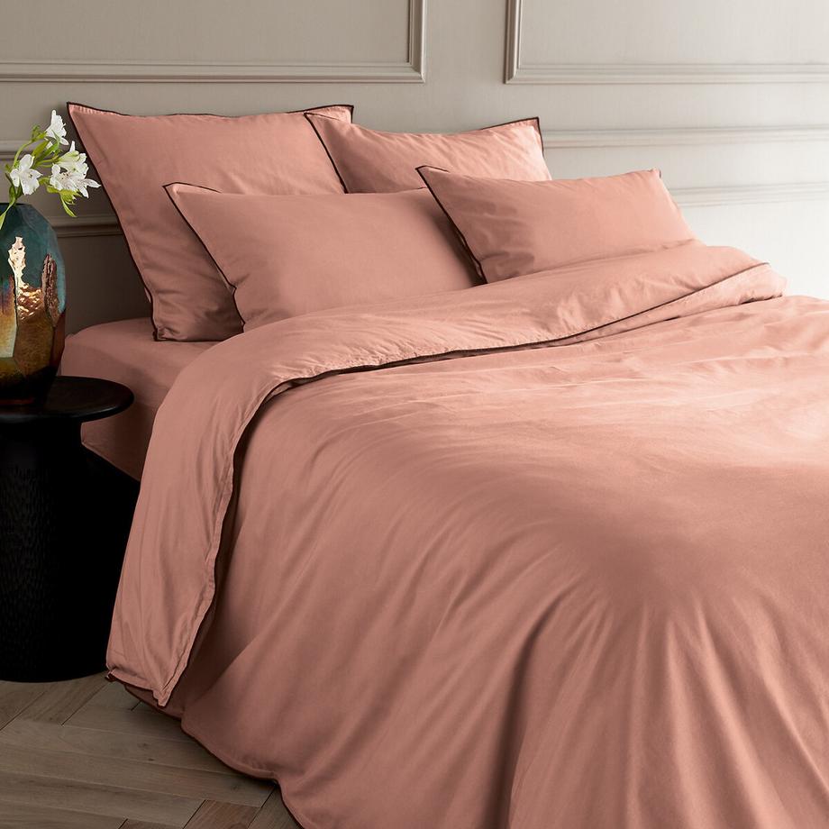 Housse de couette en voile de coton lavé