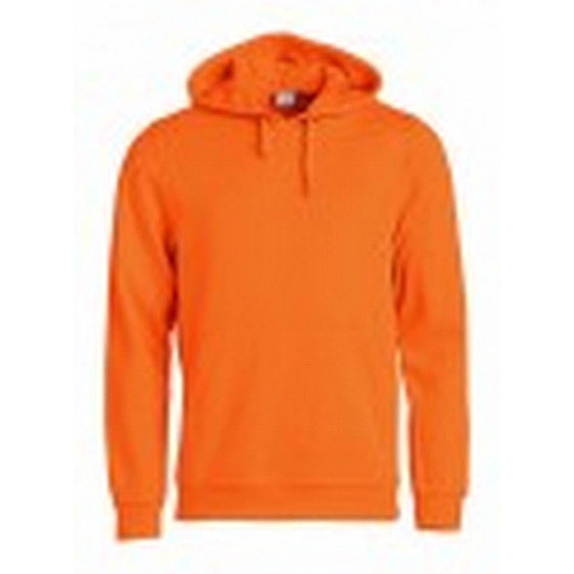 Image of Basic Kapuzenpullover Damen Orange XXL
