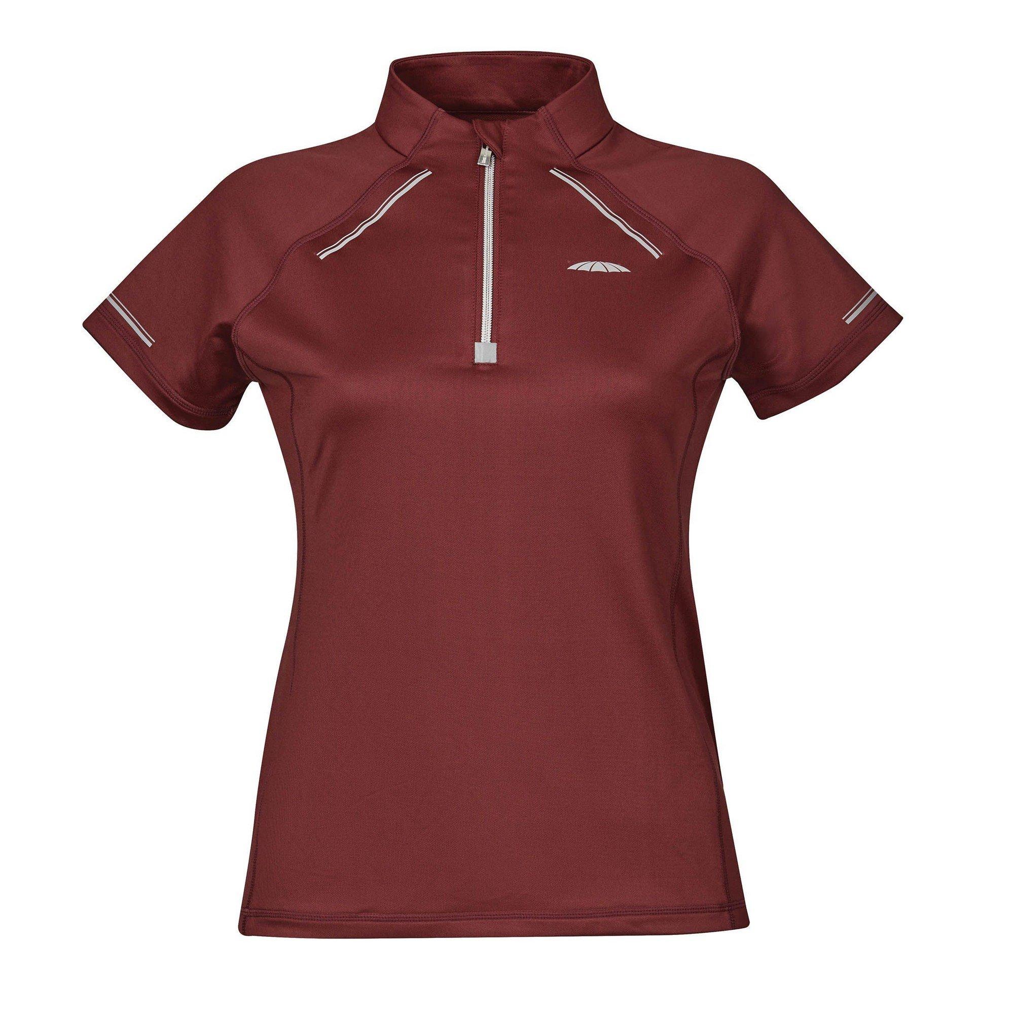 Image of Victoria Premium Base Layer Oberteil Kurzärmlig Unisex Bordeaux L