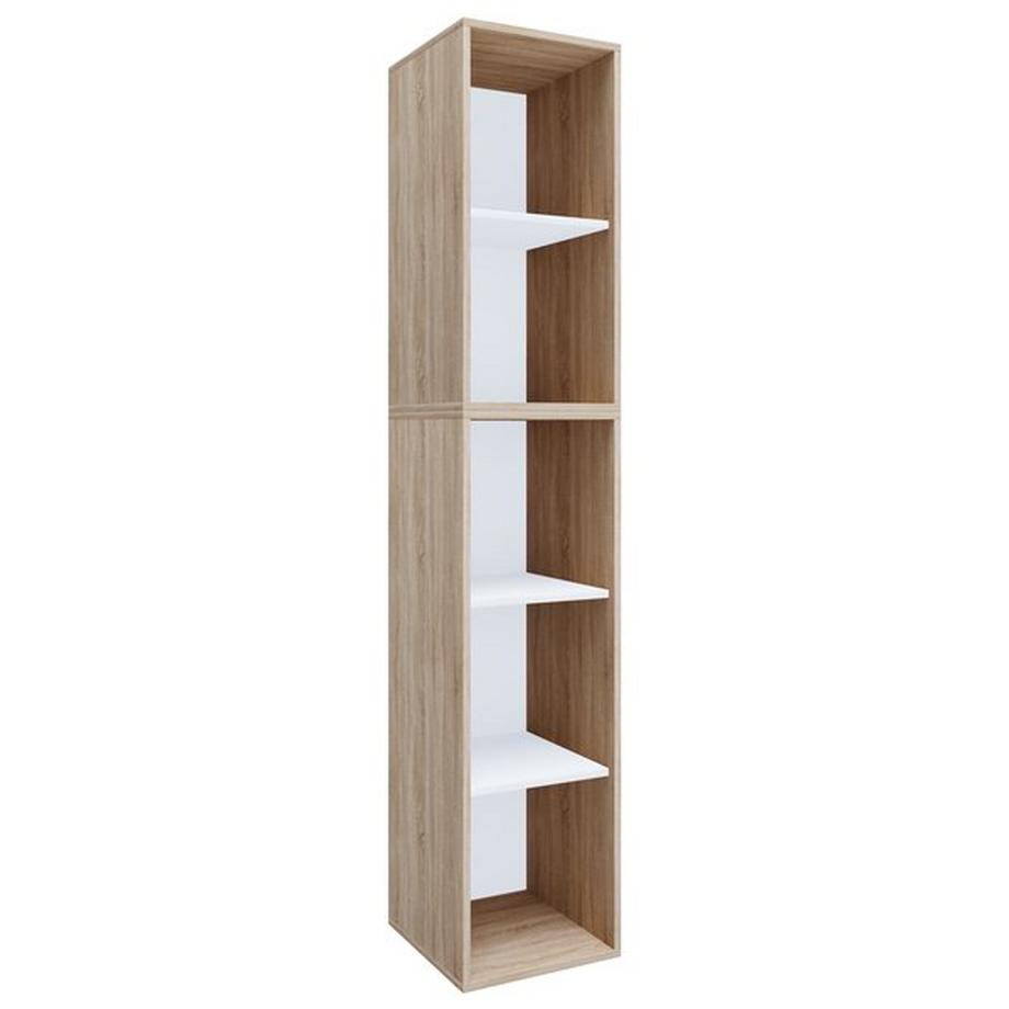 VCM Holz Büro Stand Regal Bücher Ordner Aktenregal Ordnerregal Bücherregal Lona l 5f  