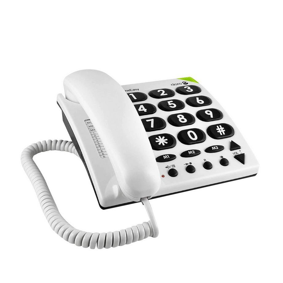 doro  Téléphone Fixe Doro PhoneEasy 311c Blanc 