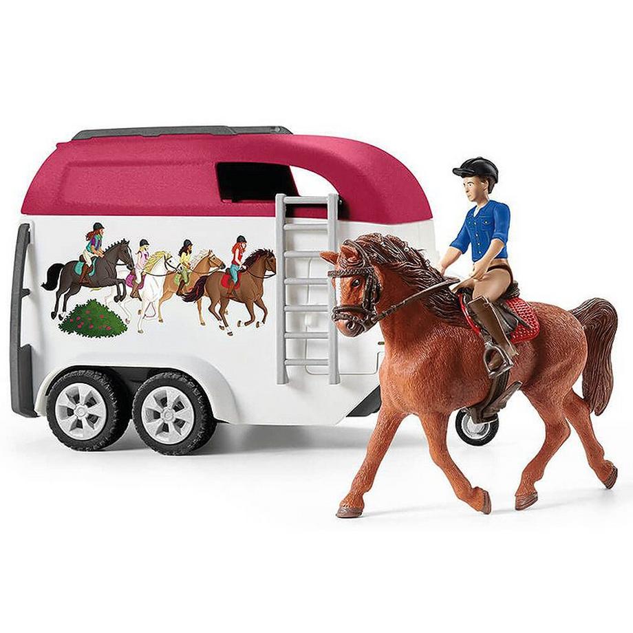 Schleich  Horse Club Abenteuer mit Auto und Pferdeanhänger 