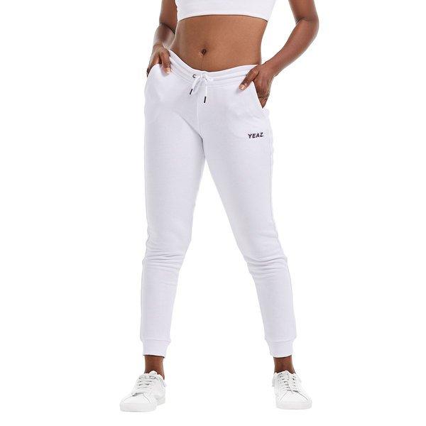 YEAZ  CHILAX Pantaloni da ginnastica - cotton white 