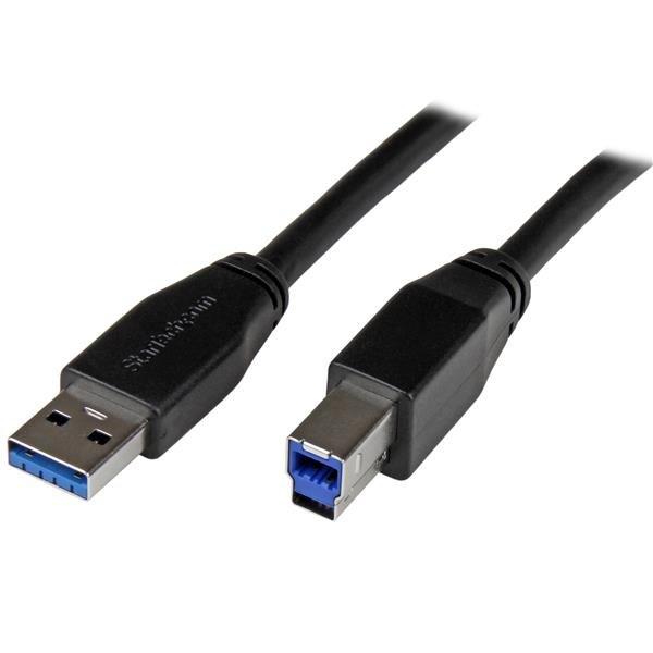 STARTECH.COM  Câble USB 3.0 actif USB-A vers USB-B de 5 m - M/M 