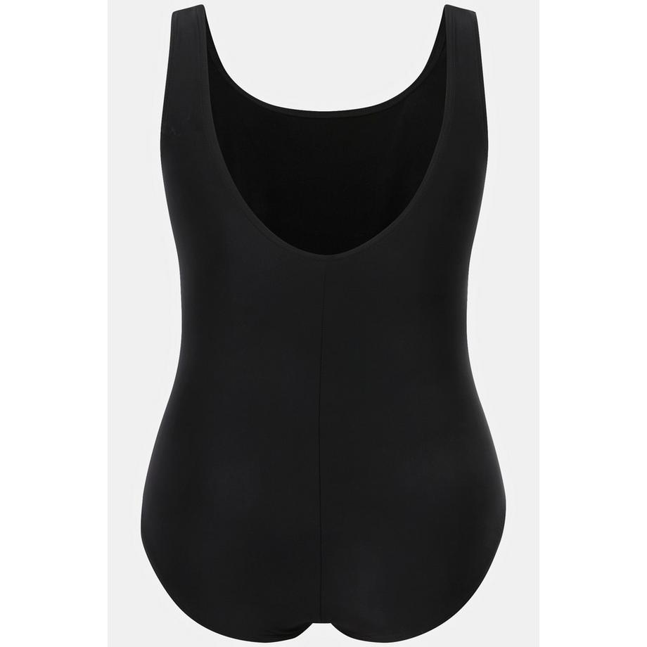 Ulla Popken Costume da bagno con bordure e fascia sotto il seno  