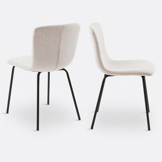 SO'HOME Lot de 2 chaises Gillian  