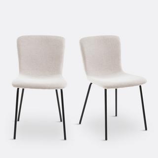 SO'HOME Lot de 2 chaises Gillian  