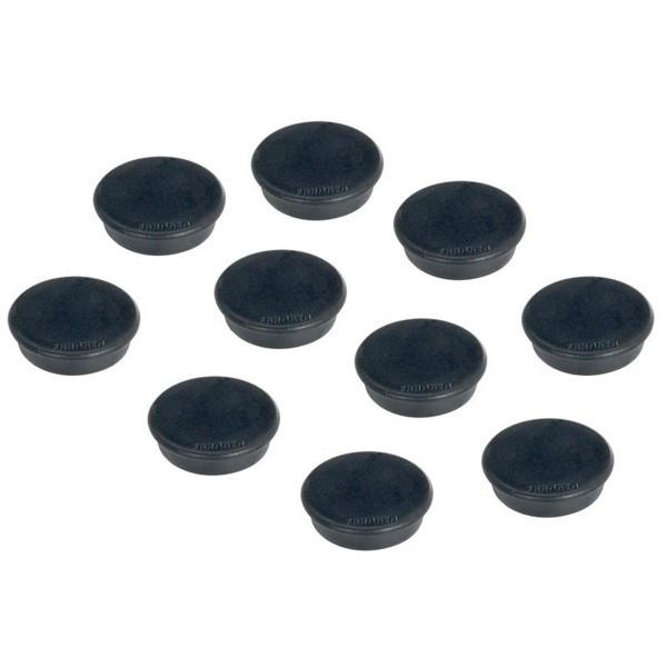Image of Haftmagnet Ø 32 Mm, 10 Stück, Schwarz Unisex Schwarz