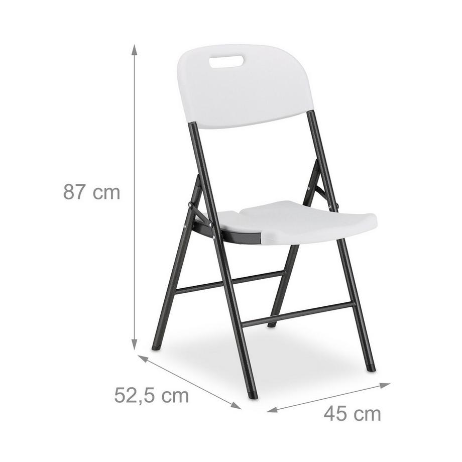 B2X Klappstuhl für den Garten im 2er-Set  