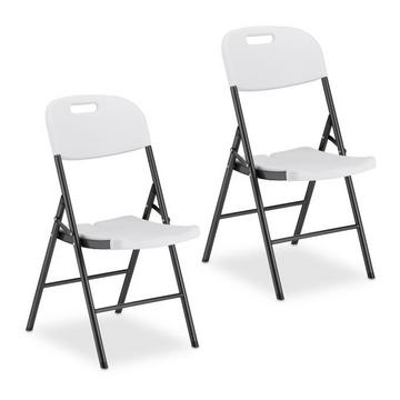 Sedia pieghevole da giardino in set da 2