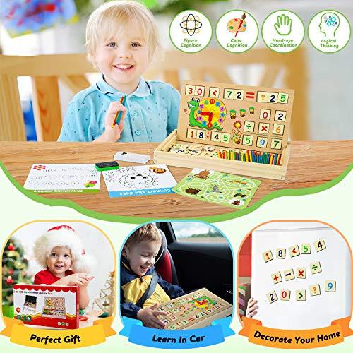 Activity-board  Jeux de mathématiques avec bâtons de comptage tables de multiplication - jeux éducatifs jeux pour enfants jouets en bois 