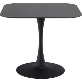 mutoni Table à manger Valletta céramique noire années 90  