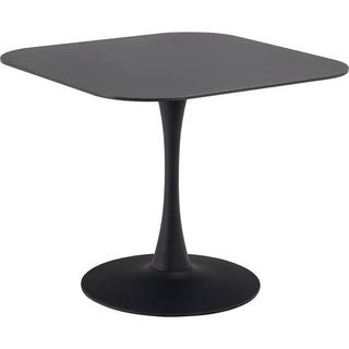 mutoni Table à manger Valletta céramique noire années 90  