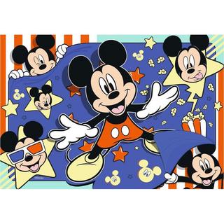 Ravensburger  Ravensburger Kinderpuzzel 2x24 stukjes Disney Mickey Mouse in de bioscoop 