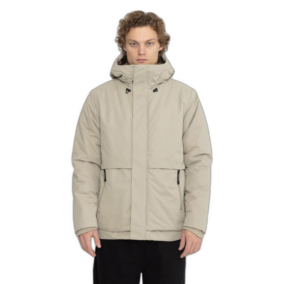 Revolution Veste imperméable courte à capuche avec poches zippées  