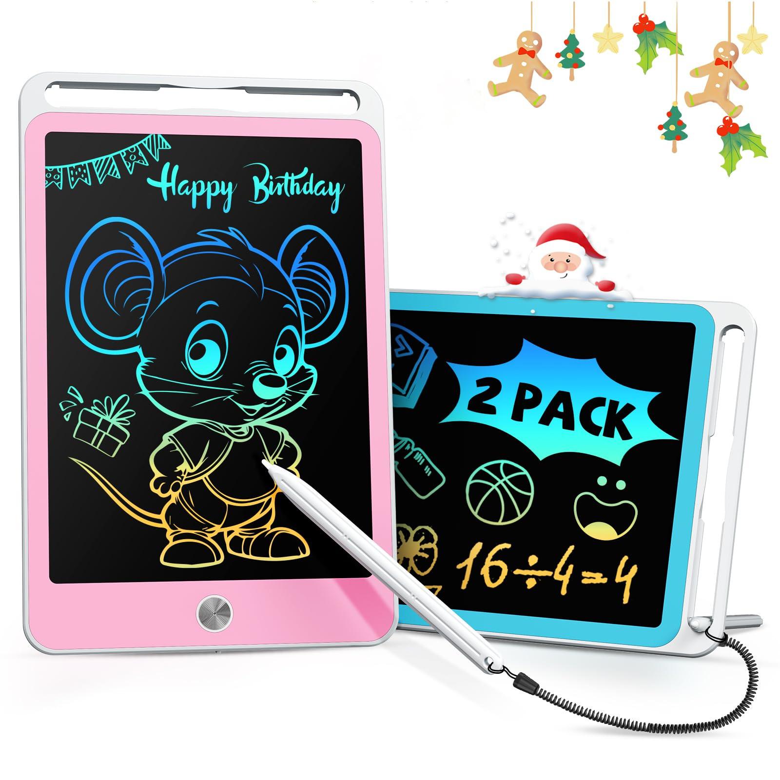 Activity-board  2 Pack LCD Schreibtafel Geschenke,Magische Zeichentafel Kinder Lerntafel 