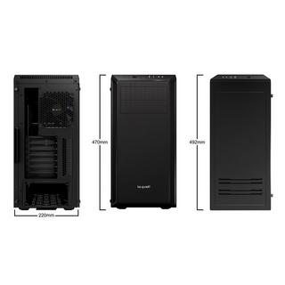 BE QUIET!  ! Pure Base 600 Window Midi Tower Schwarz 