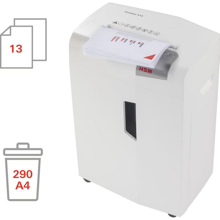 HSM Destructeur de documents destruction par particules 4 x 37 mm 23 l  