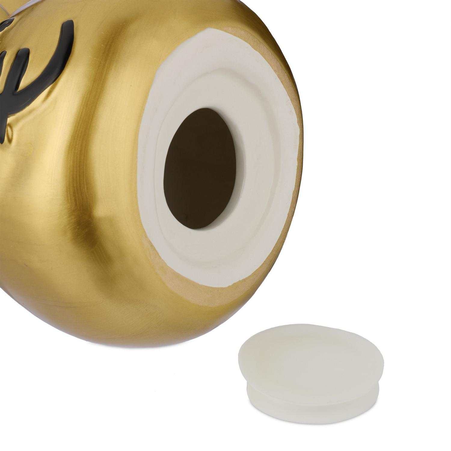 Northio Tirelire dans un sac d'argent  