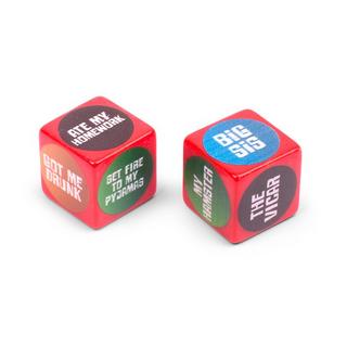 Novelty  Jeu de dés Excuse Dice 