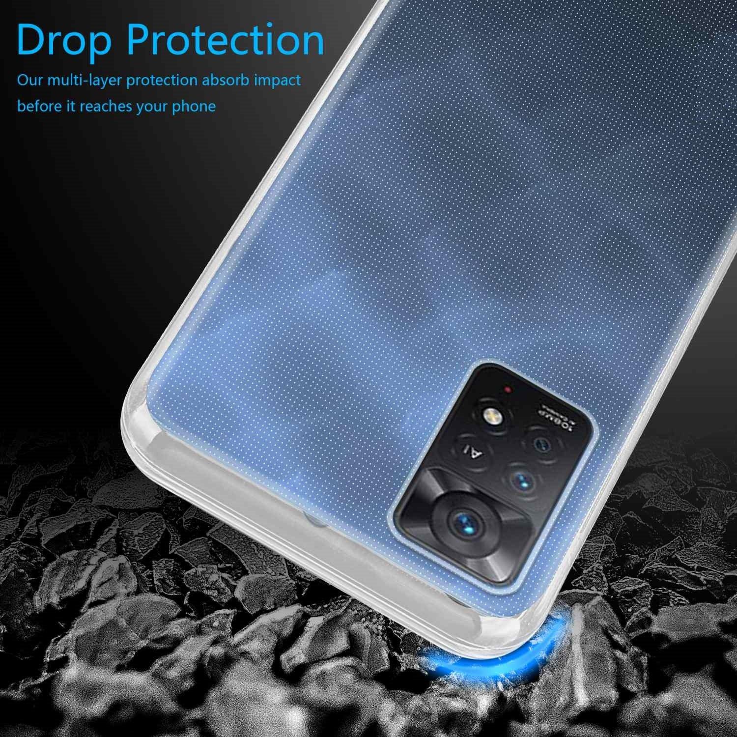 Cadorabo  Housse compatible avec Xiaomi RedMi NOTE 11 PRO+ - Coque de protection en silicone TPU flexible 