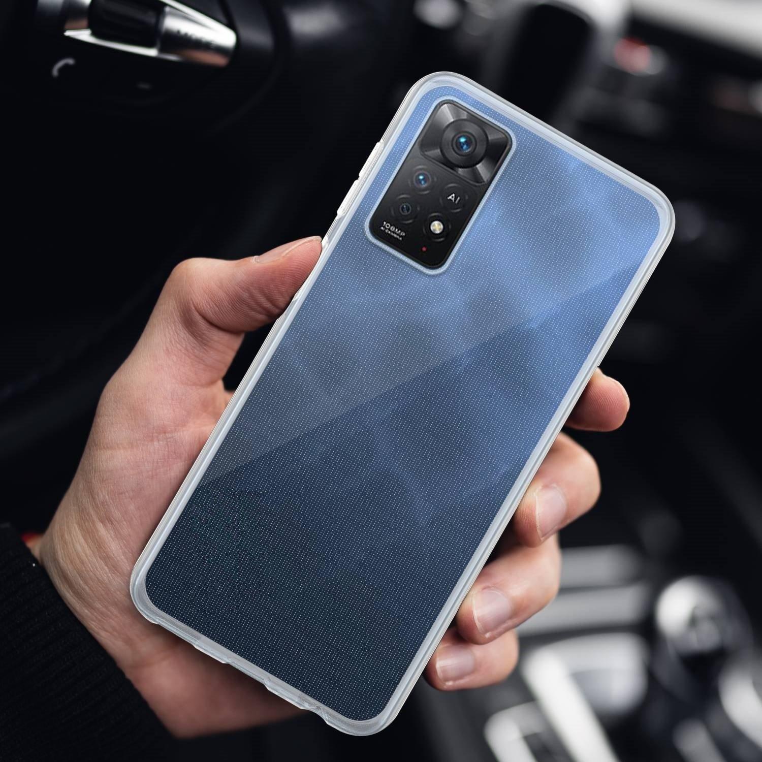 Cadorabo  Housse compatible avec Xiaomi RedMi NOTE 11 PRO+ - Coque de protection en silicone TPU flexible 