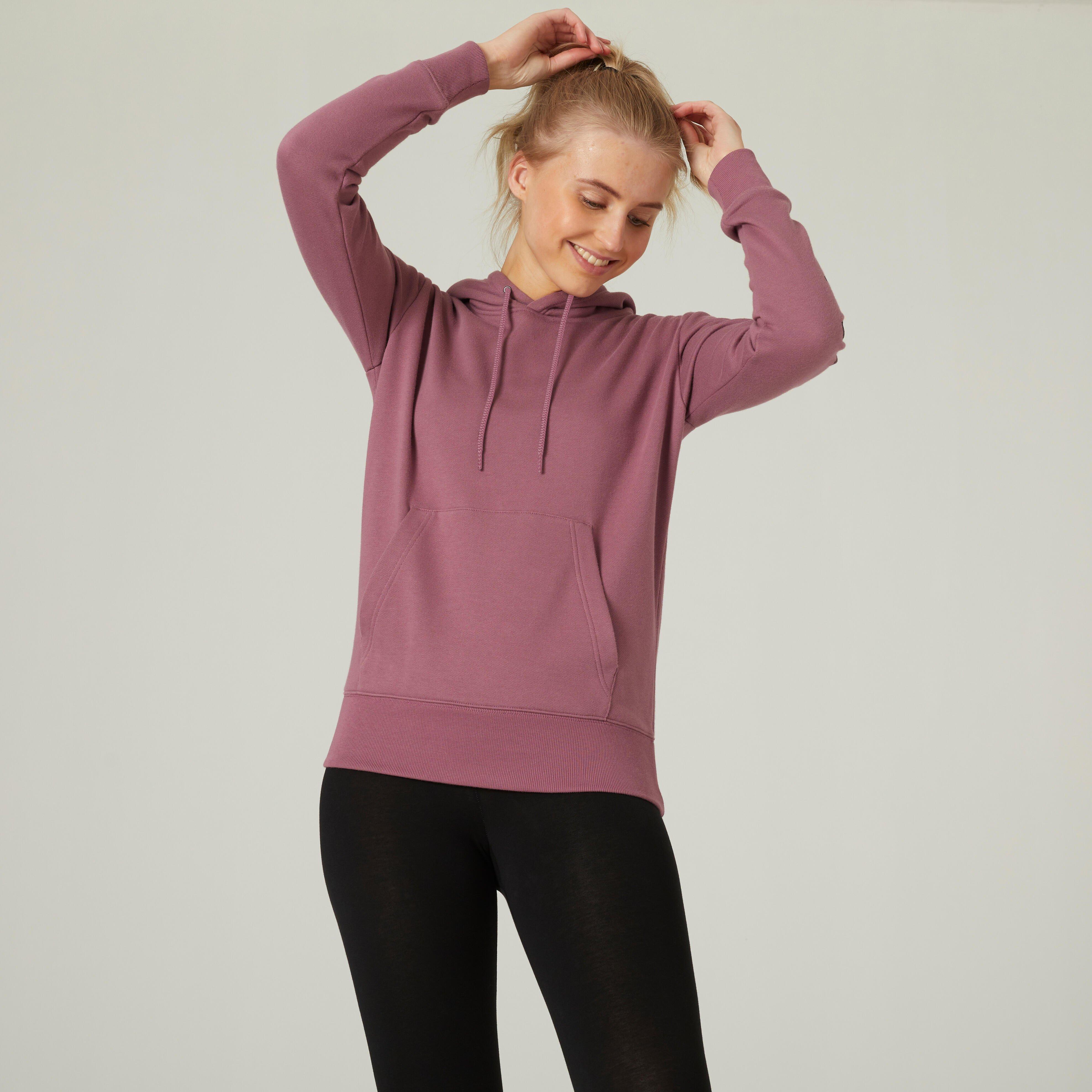 Image of Sweatshirt - 500 Essential W Damen Violett Bedruckt 3XL