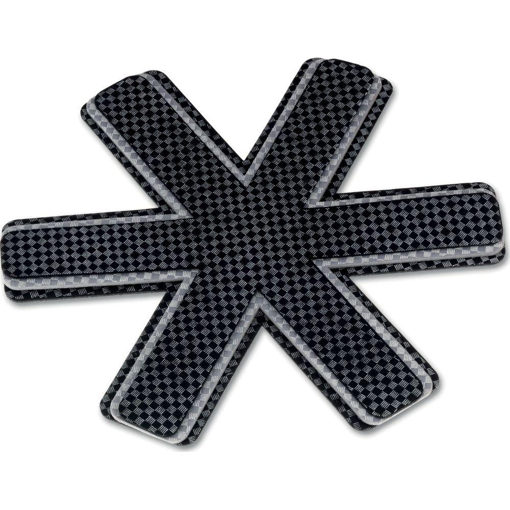 Kela Pfannenschutz Amparo Grau Schwarz 3 Stück  