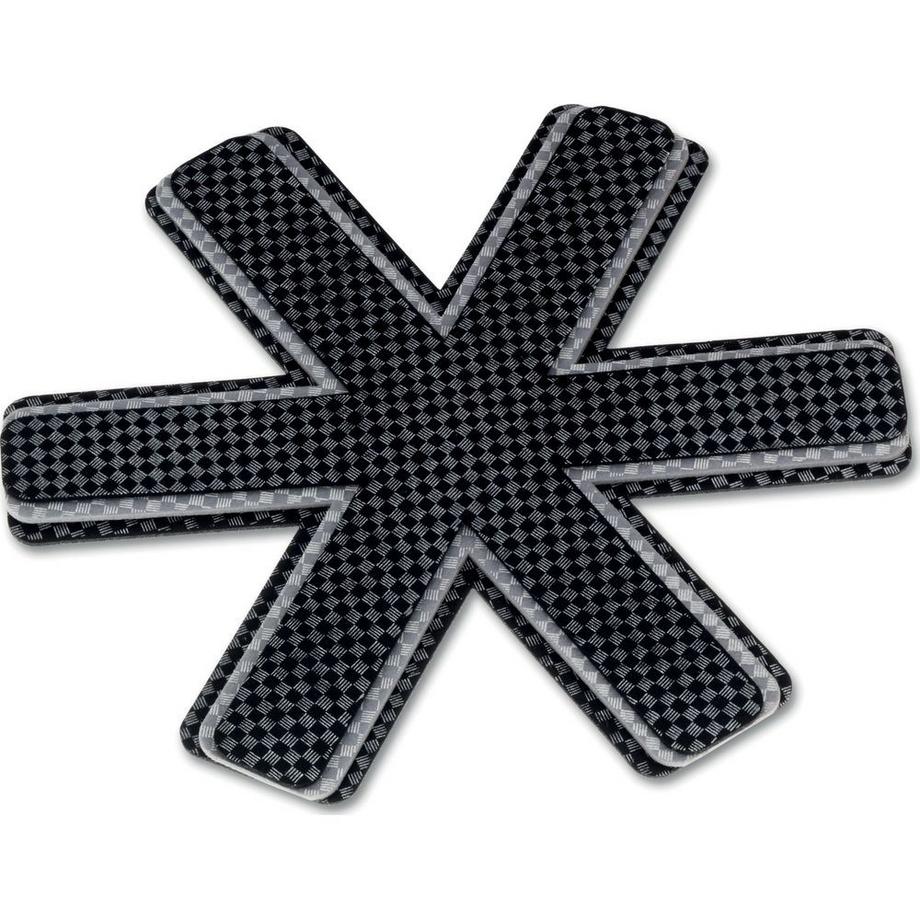 Kela Pfannenschutz Amparo Grau Schwarz 3 Stück  