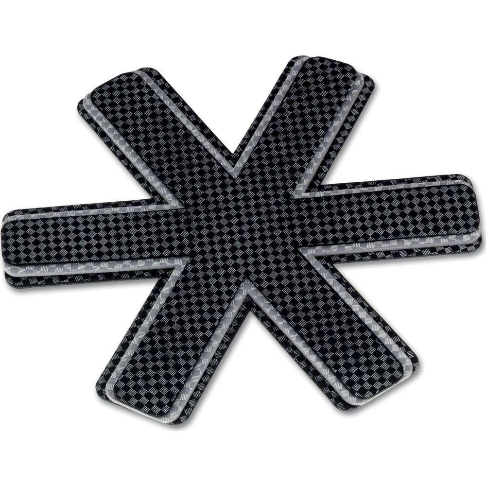 Kela Pfannenschutz Amparo Grau Schwarz 3 Stück  