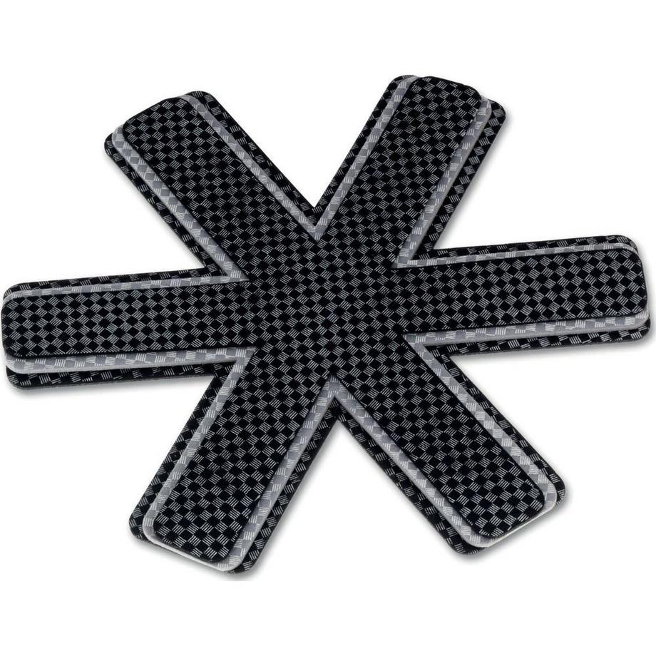 Kela Pfannenschutz Amparo Grau Schwarz 3 Stück  